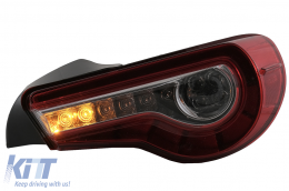 Feux Full LED pour Jeep Wrangler IV JL JLU 18+ RED Dynamic StartUp Lights--image-6068805