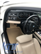 Floor mat Beige suitable for BMW 7 (F01) (2008-2015)-image-6033695