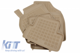 Floor mat Beige suitable for RENAULT Fluence (2009-2016)-image-6047880