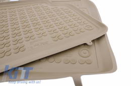 Floor mat Beige suitable for TOYOTA Avensis 2003 - 2009-image-6040703