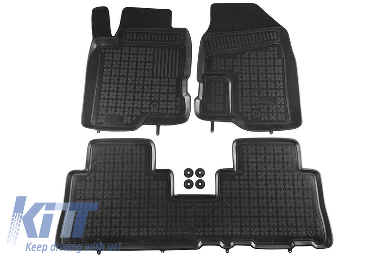 Floor Mat Black Fits To Chevrolet Captiva Suitable For Opel