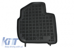 Floor mat black SEAT Toledo (2013-) suitable for SKODA Rapid (2012-) Rapid Spaceback-image-6013573