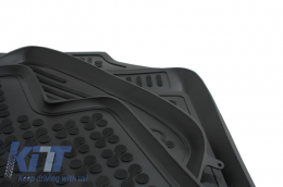 Floor mat black SEAT Toledo (2013-) suitable for SKODA Rapid (2012-) Rapid Spaceback-image-6013575