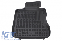 Floor mat black suitable for BMW 7 (F01) 2008-2015-image-6013108