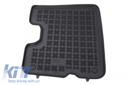 Floor mat black suitable for DACIA Sandero 2008-2012-image-6013059