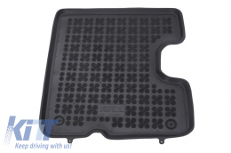 Floor mat black suitable for DACIA Sandero 2008-2012-image-6013060