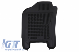 Floor mat black suitable for FIAT ALBEA (2002-2010)-image-6040817