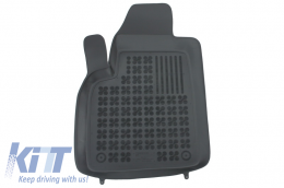 Floor mat black suitable for FIAT Panda II (2003-2012)-image-6013457