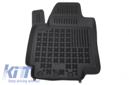 Floor mat black suitable for HYUNDAI i20 (2008-2014)-image-6012922