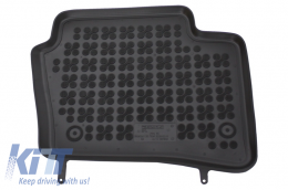 Floor mat black suitable for HYUNDAI i20 (2008-2014)-image-6012924