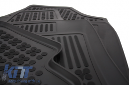 Floor mat black suitable for HYUNDAI i20 (2008-2014)-image-6012926