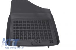 Floor mat black suitable for HYUNDAI Santa Fe (DM) 2012--image-6013126