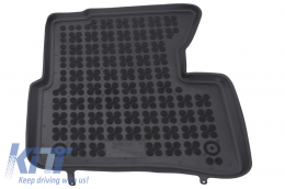 Floor mat black suitable for KIA Rio II 2005-2011-image-6013121