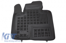 Floor mat black suitable for KIA Sorento II 09/2009-2012-image-6012928