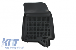 Floor mat black suitable for RENAULT Laguna II 2001-2007-image-6013799