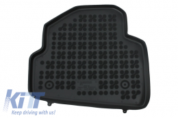 Floor mat black suitable for SKODA Fabia II 03/2007-2014-image-6013795