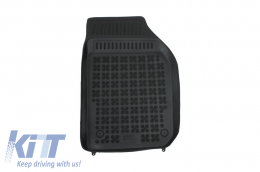 Floor mat black suitable for SKODA Fabia III 2014--image-6013566