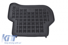 Floor mat black suitable for SKODA Yeti 2009-; suitable for VW Golf Plus 2005--image-6013041