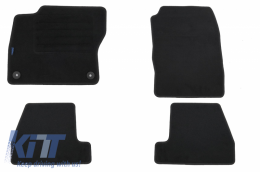 Floor Mat Carpet Graphite Suitable For Ford Focus 03 2011 05 2015