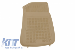 Floor mat Rubber Beige suitable for BMW X1 E84 2009-2015-image-6040692