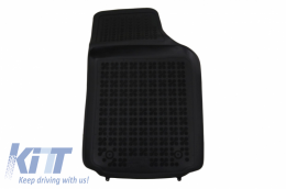 Floor mat Rubber Black suitable for AUDI A2 1999 - 2005-image-6040789