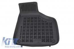 Floor Mat Rubber Black suitable for AUDI A3 S3 8P 8P1 Hatchback 8PA Sportback 8P7 Cabriolet (2003-2013)-image-6013022