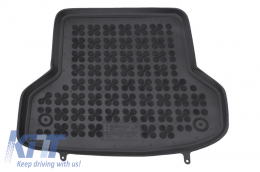 Floor Mat Rubber Black suitable for AUDI A3 S3 8P 8P1 Hatchback 8PA Sportback 8P7 Cabriolet (2003-2013)-image-6013023