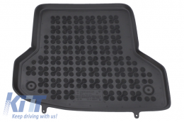 Floor Mat Rubber Black suitable for AUDI A3 S3 8P 8P1 Hatchback 8PA Sportback 8P7 Cabriolet (2003-2013)-image-6013024