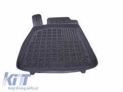 Floor Mat Rubber Black suitable for AUDI A4 B9 (2015-) A5 F5 Sportback (2016-)-image-5999946