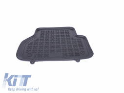 Floor Mat Rubber Black suitable for AUDI A4 B9 (2015-) A5 F5 Sportback (2016-)-image-5999948