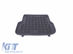 Floor mat Rubber Black suitable for AUDI A6 4F C6 (2008-2011)-image-5999635