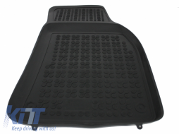 Floor Mat Rubber Black suitable for AUDI A6 C6 4F Sedan Avant Pre Facelift (2004-2008) A6 C6 Allroad Quattro (2006-2011)-image-5999467