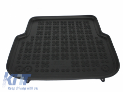 Floor Mat Rubber Black suitable for AUDI A6 C6 4F Sedan Avant Pre Facelift (2004-2008) A6 C6 Allroad Quattro (2006-2011)-image-5999469