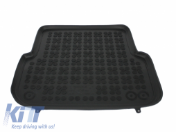 Floor Mat Rubber Black suitable for AUDI A6 C6 4F Sedan Avant Pre Facelift (2004-2008) A6 C6 Allroad Quattro (2006-2011)-image-5999470