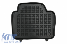 Floor mat Rubber Black suitable for BMW 3 Series F30 F31 (2012-2018)-image-6060976