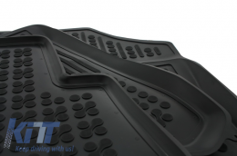 Floor mat Rubber black suitable for Citroen C3 Picasso (2009-2016)-image-6013472