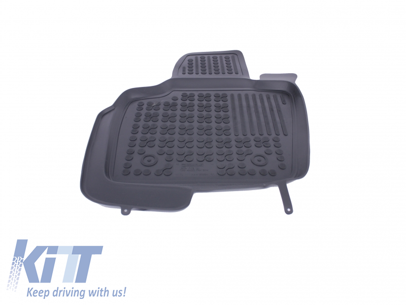 Floor mat Rubber Black suitable Hybrid FORD for V Mondeo Vignale, 2014+ Mondeo V