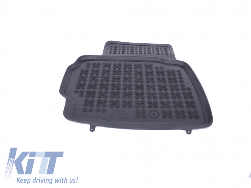 Floor mat Rubber Black V FORD Hybrid Mondeo suitable Mondeo V for Vignale, 2014