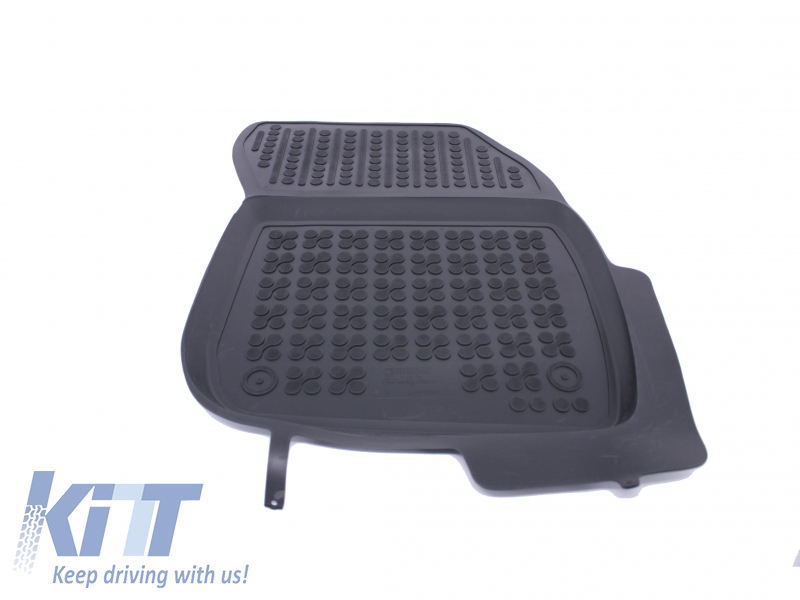 Floor mat Rubber Black suitable Mondeo Vignale, V V for Mondeo FORD 2014+ Hybrid