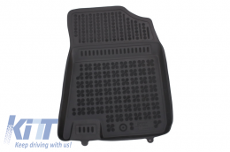 Floor mat Rubber Black suitable for HYUNDAI I20 GB 2014+-image-6022774