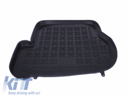 Floor Mat Rubber Black suitable for SEAT Leon 1P (2005-2013) SKODA Octavia II (2004-2013) VW Golf 5 Golf 6 (2003-2013) Jetta V (2005-2010) Scirocco III (2008-2017)-image-5999547