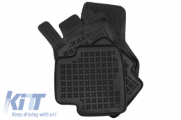 Floor mat Rubber Black suitable for VW Arteon (2017+)-image-6044716