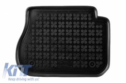 Floor mat Rubber Black suitable for VW CADDY (2003-) VW CADDY MAXI LIFE (2007-)-image-6045469