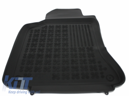 Floor mat rubber suitable for MERCEDES A Classe W176 (2012-2018) GLA X156 (2013-) Black-image-5999520