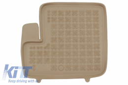 Floor Mats Rubber Beige suitable for Toyota RAV4 II Facelift (2003-2005) 5 Doors-image-6047876