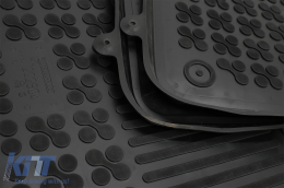 Floor Mats Rubber Black suitable for Land Rover Range Rover Evoque I L538 (2011-2014) L538 Facelift (2014-2018)-image-6084059