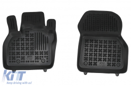 Floor Mats Rubber Black suitable for Renault ZOE ZE50 (2019-up)-image-6084047