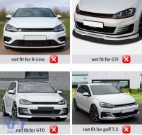 Fog Light Projectors suitable for VW Golf 7 VII (2013-2017)-image-6089505