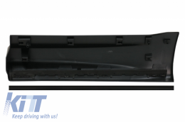 Front and Rear Lower Door Moldings & Front Lower Fender Moldings suitable for Land Rover Sport L494 (2013-up) Black-image-6065430