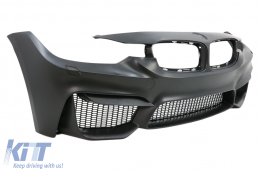 Front Bumper and Side Skirts suitable for BMW 3 Series F30 F31 (2011-2019) M3 Design-image-6005053